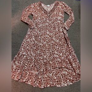 Wonderly Floral Dress Size Large